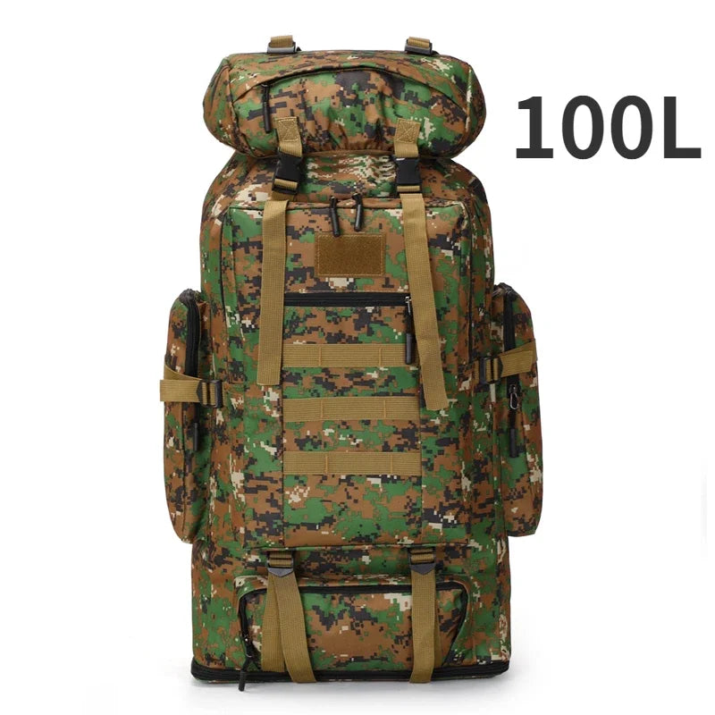 Camouflage Tactical Mountaineering Backpack
