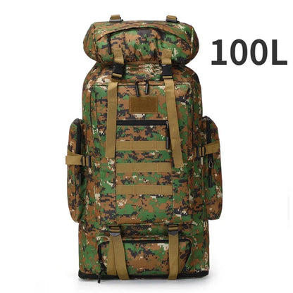 Camouflage Tactical Mountaineering Backpack