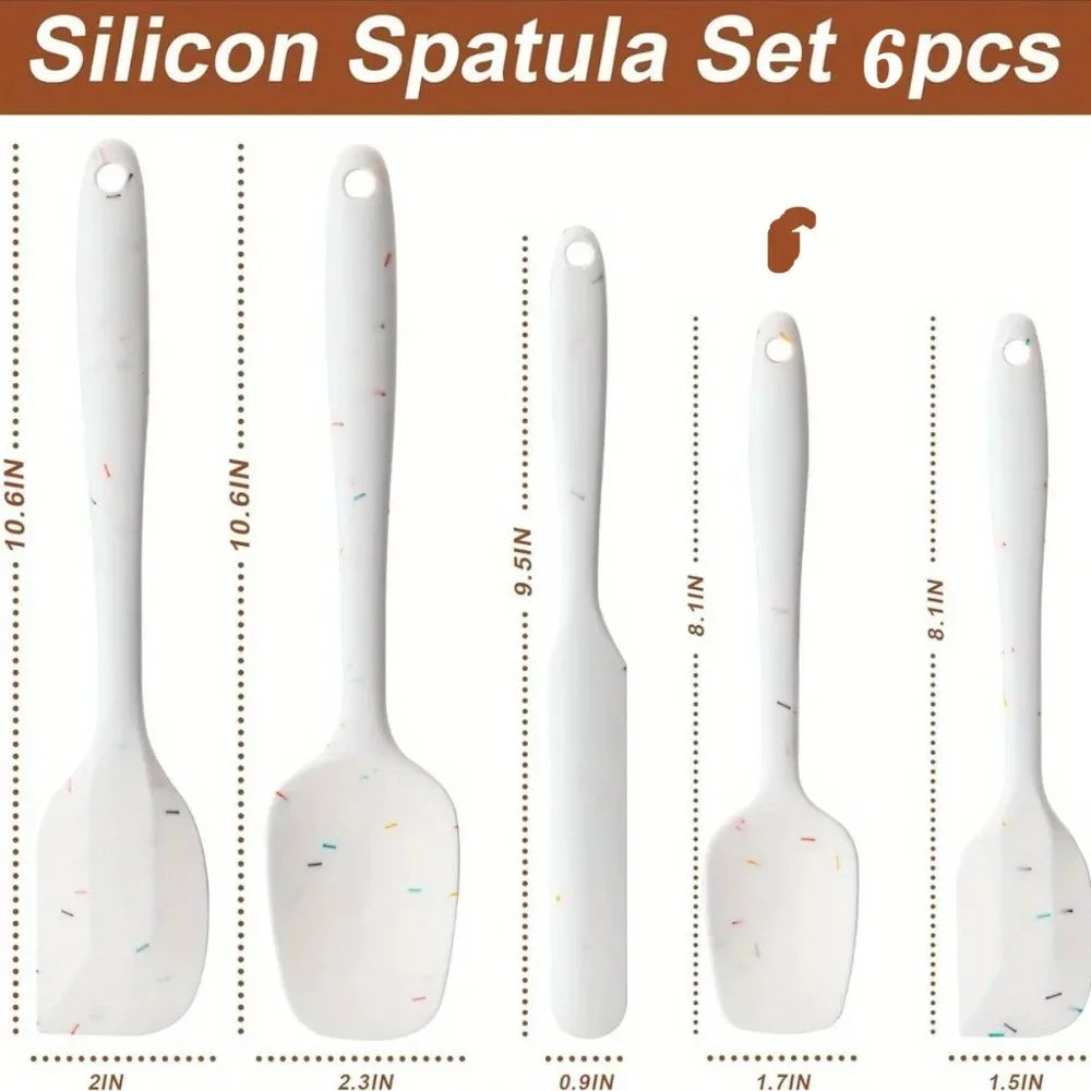 Silicone Spatula Set Food Grade Edition