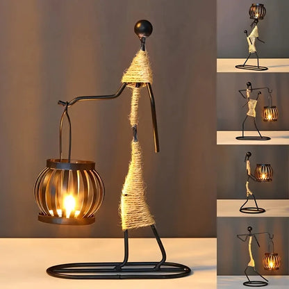 Abstract Candle Holder