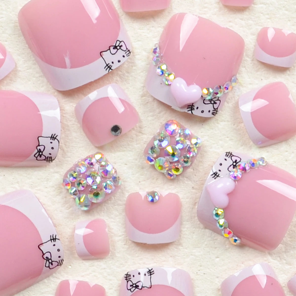 Sanrio French Nail Set