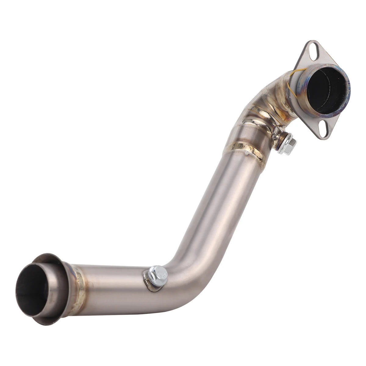 Zontes 368 Series Titanium Exhaust Header Link Pipe
