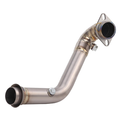 Zontes 368 Series Titanium Exhaust Header Link Pipe