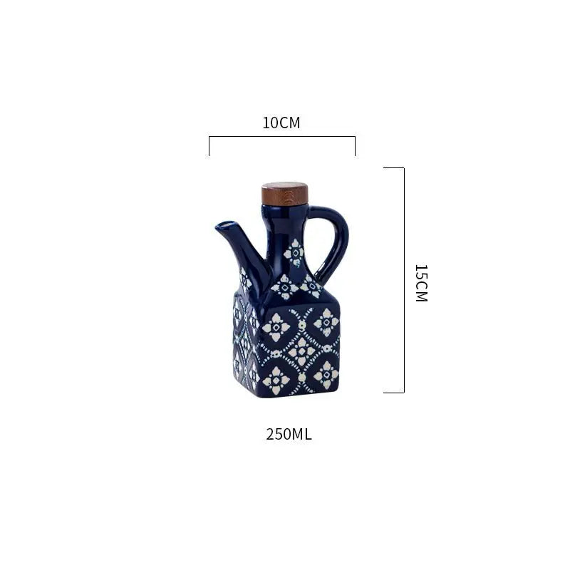 Porcelain American Style Seasoning Bottle