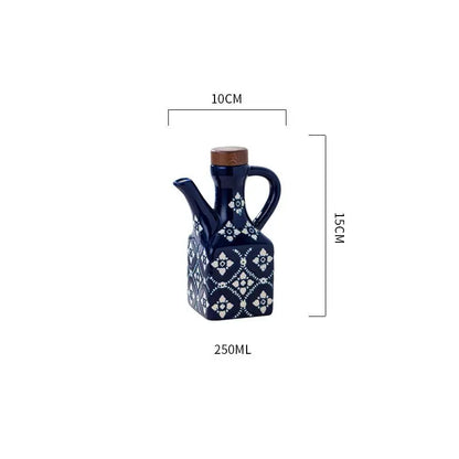 Porcelain American Style Seasoning Bottle