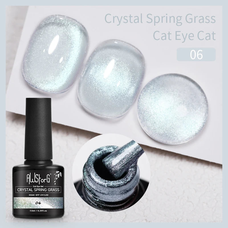 Pink Cat Eye Gel Polish