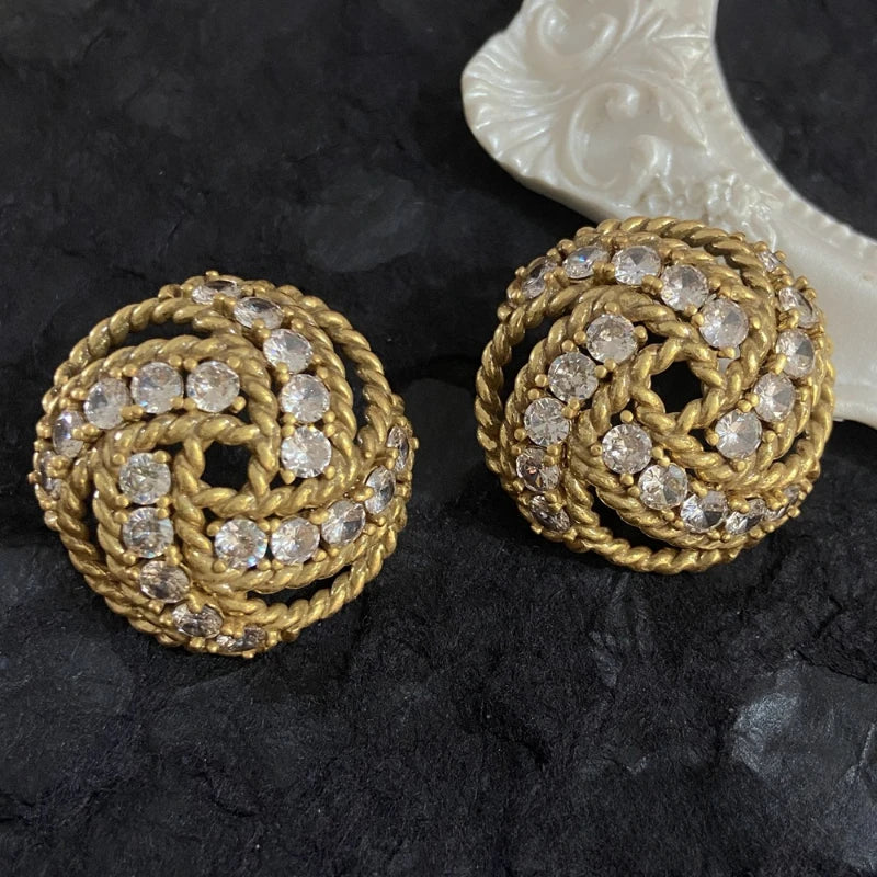 Geometric Stud Earrings