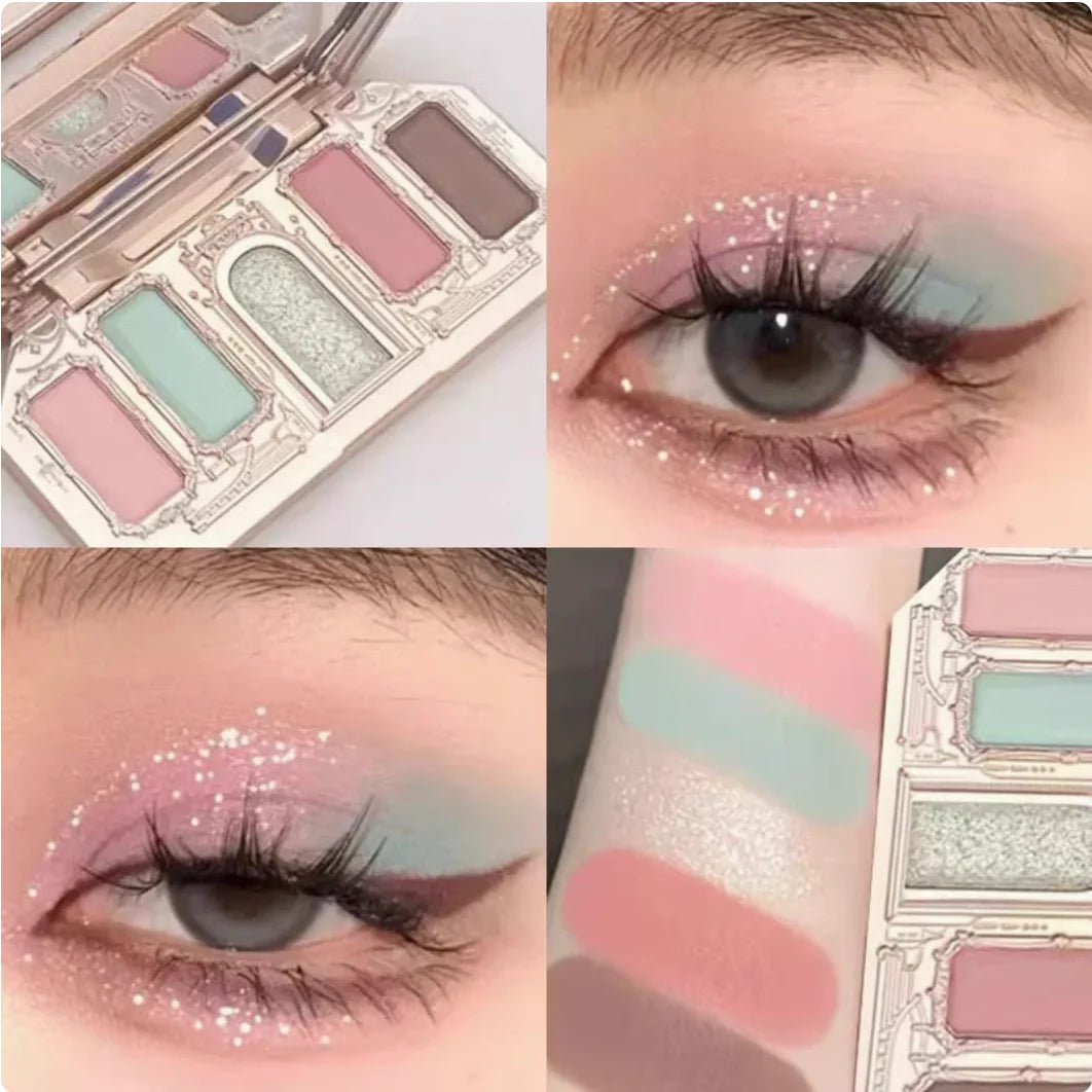 Five Color Glitter Eyeshadow