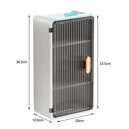 Wall-Mounted Tissue Shelf