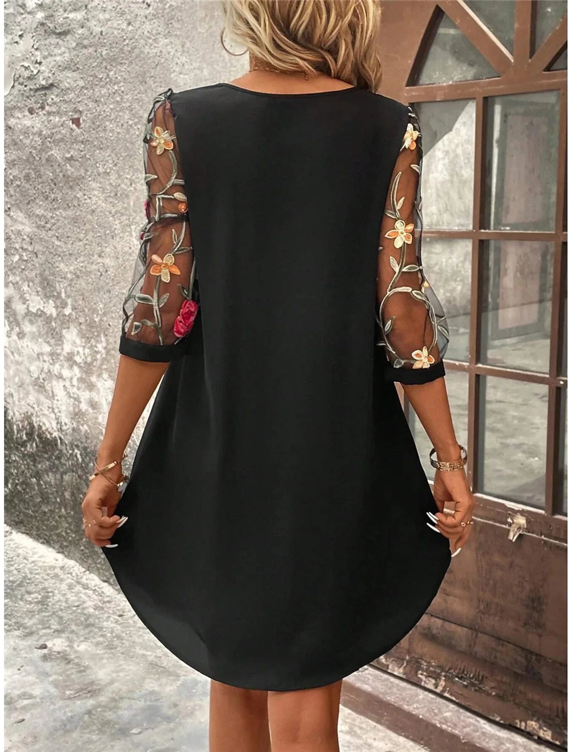 Printed Summer Mini Dress