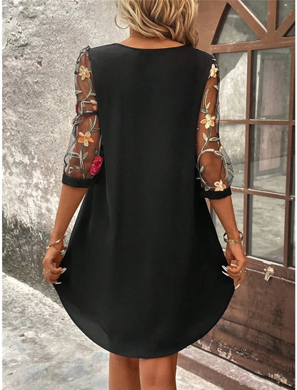 Printed Summer Mini Dress