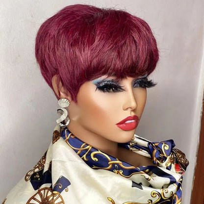 Straight Short Wig