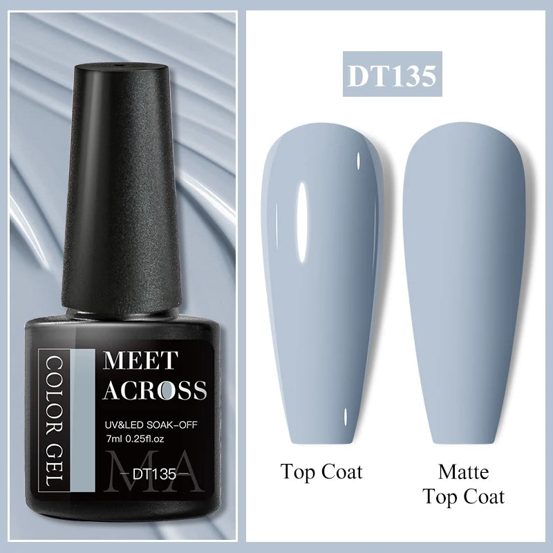 MEET ACROSS Matte Gel Polish