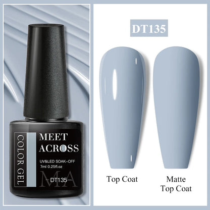 MEET ACROSS Matte Gel Polish