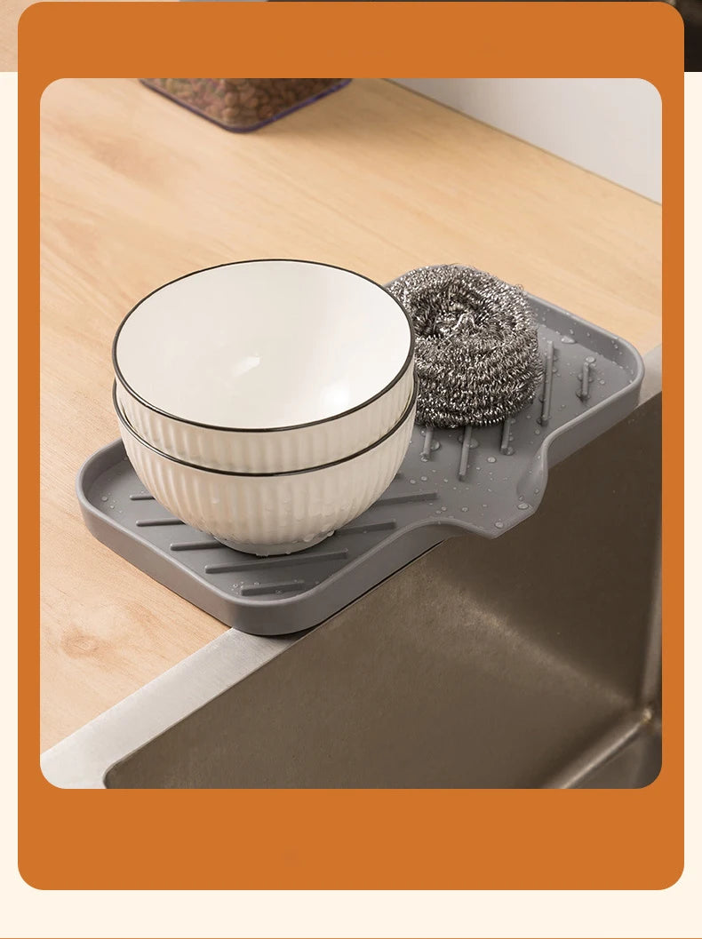 Silicone Foldable Storage Rack Kitchen