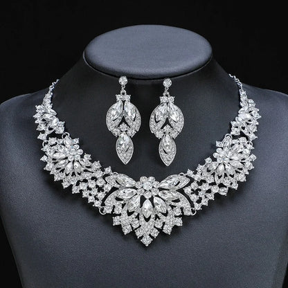 Flower Jewelry Set
