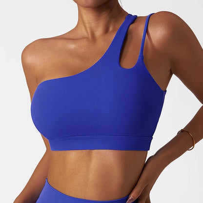 Cloud Hide One-Shoulder Bra