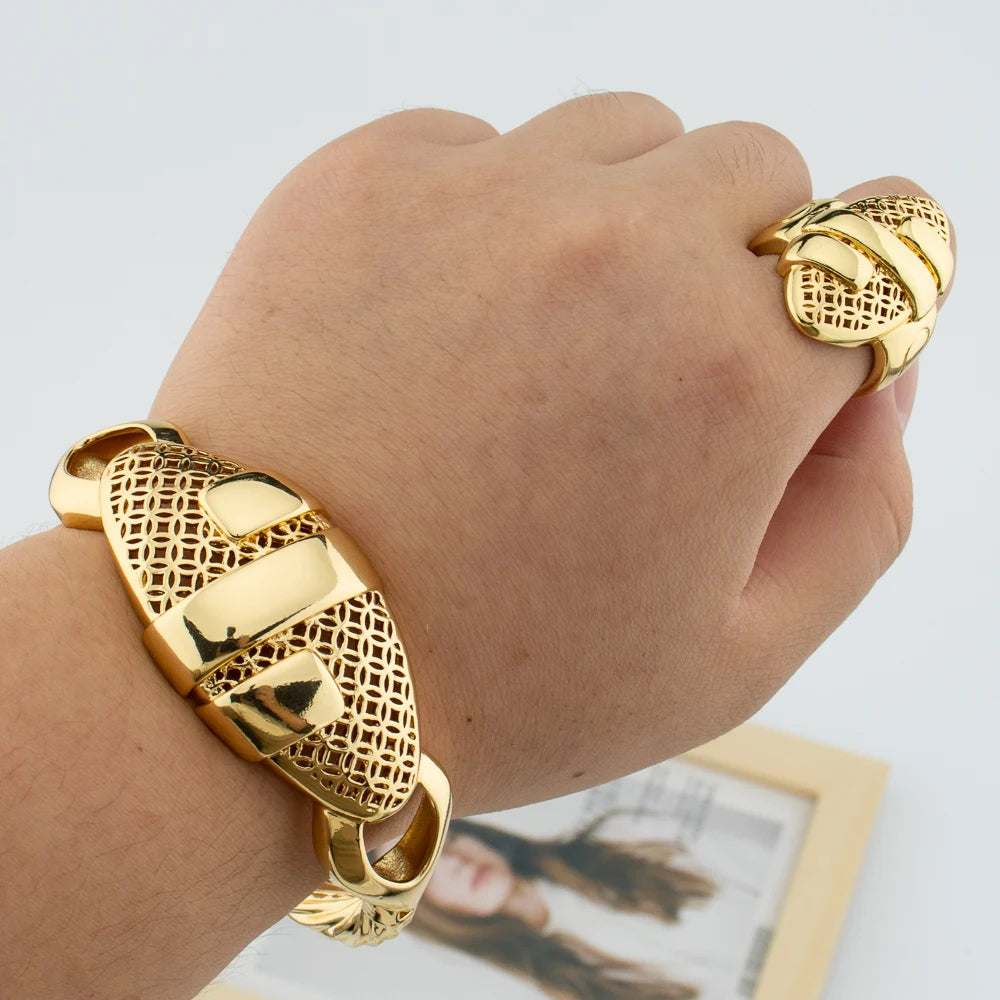 Gold Jewelry Set