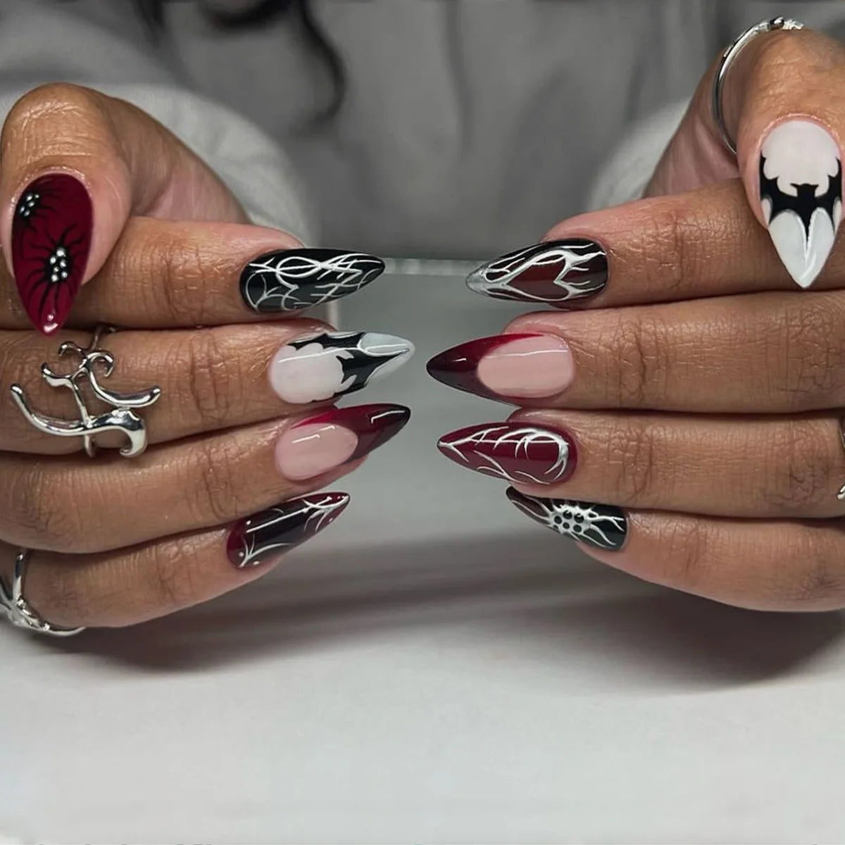 Y2K Halloween Press-On Nails