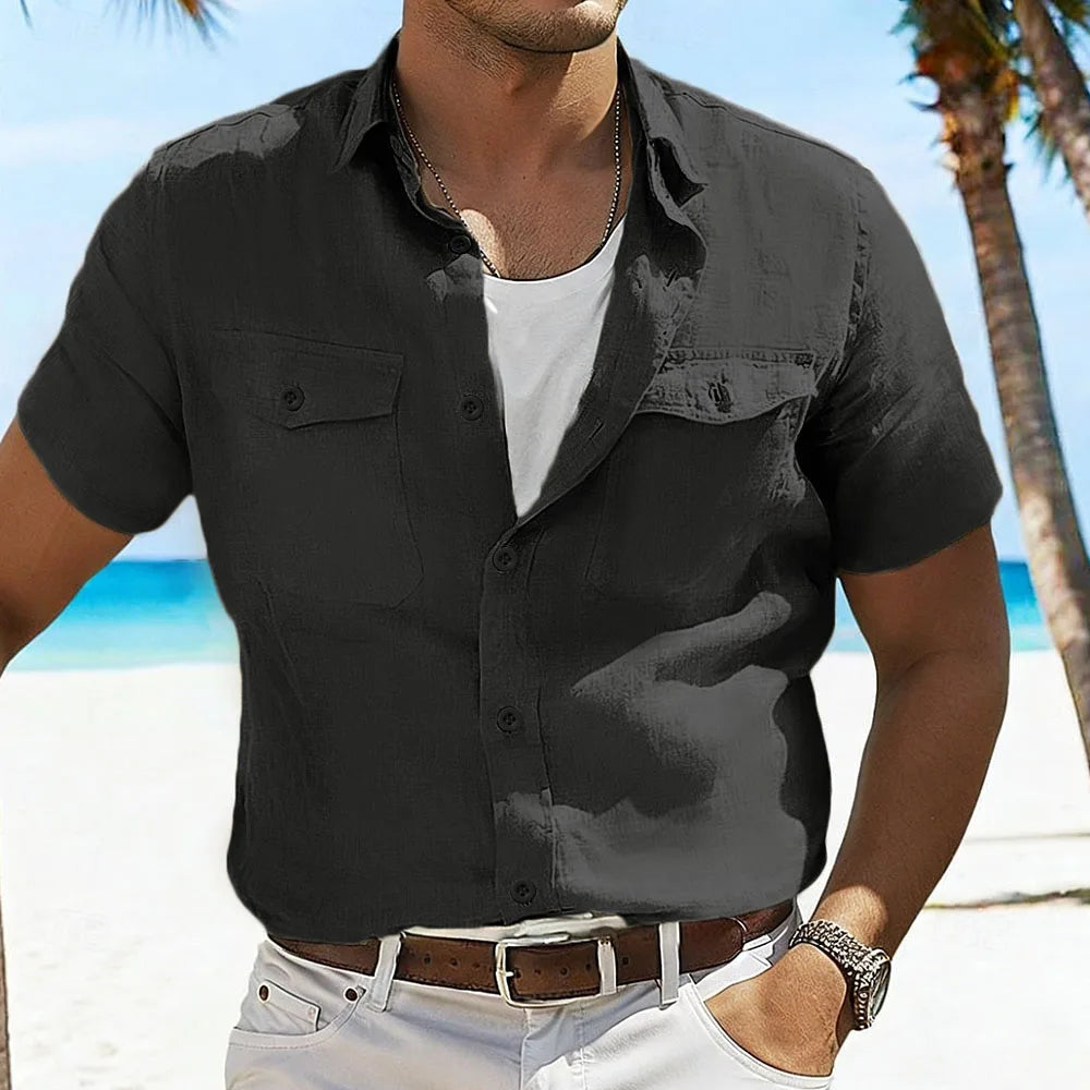 Cotton Linen Casual Shirt