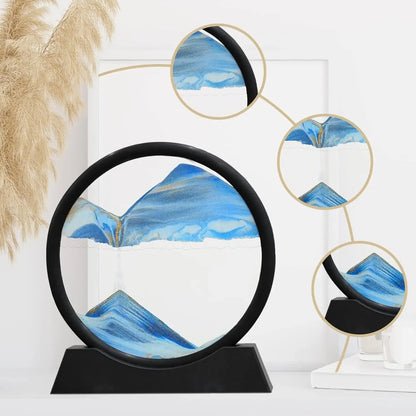 Moving Sand Art