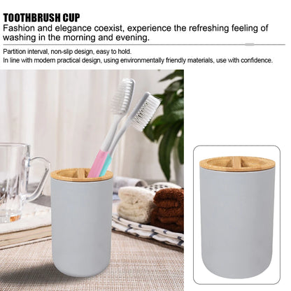 Bamboo Bathroom Set