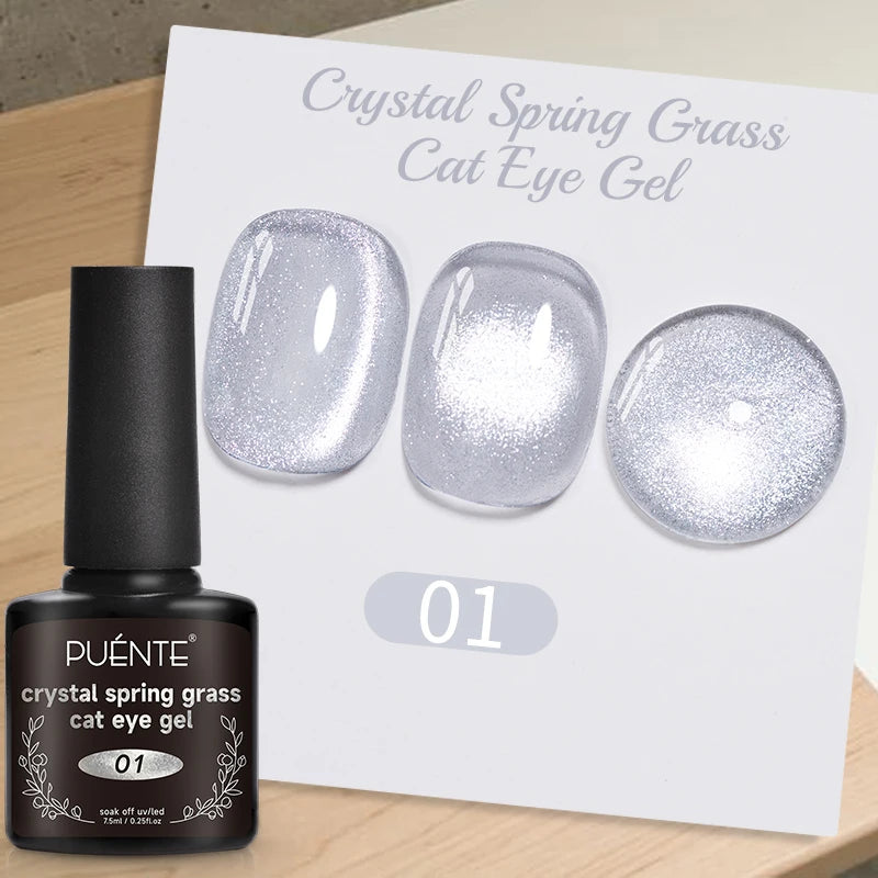 Wine Red Cat Eye Gel Polish