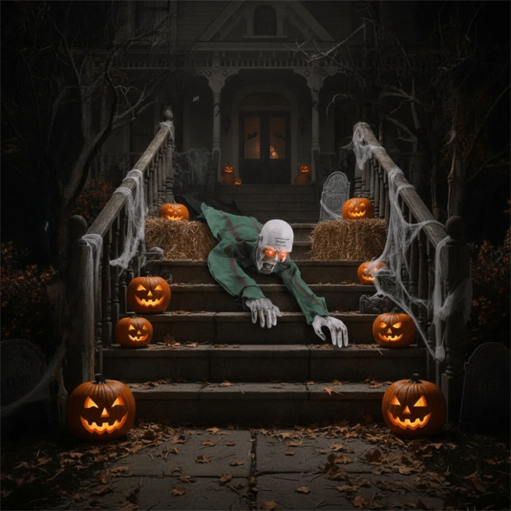 Voice-Activated Crawling Ghost Prop