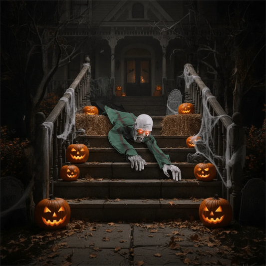 Voice-Activated Crawling Ghost Prop