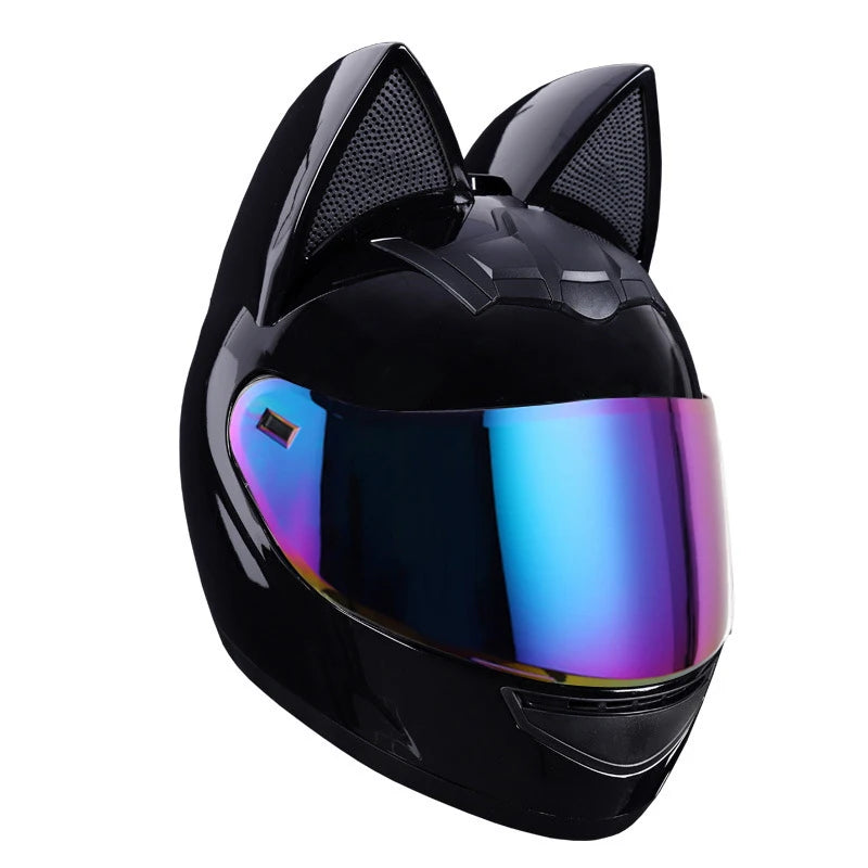 Cat Ear Full-Face Helmet