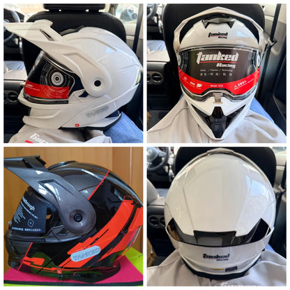 Tanked Racing Full-Face Motocross Helmet