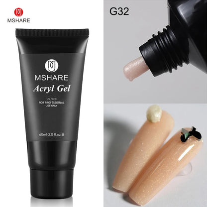 Acrylic Nail Extension Builder Gel