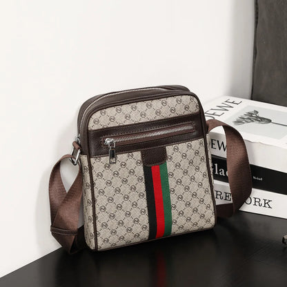 Square PU Leather Crossbody Bag