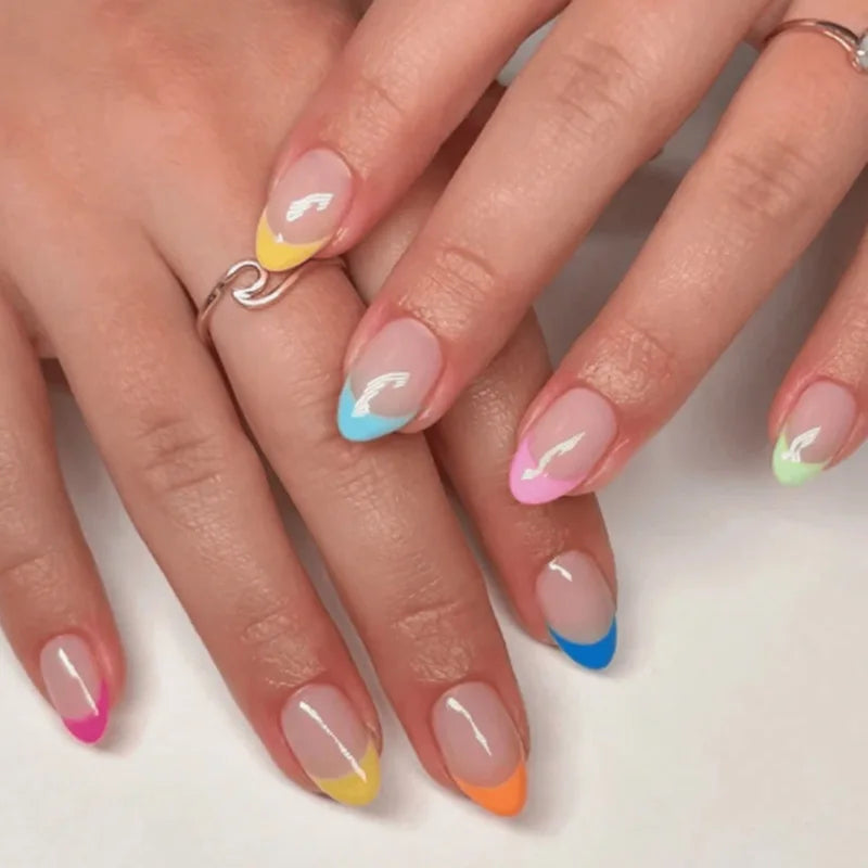 Ballerina French Nail Tips