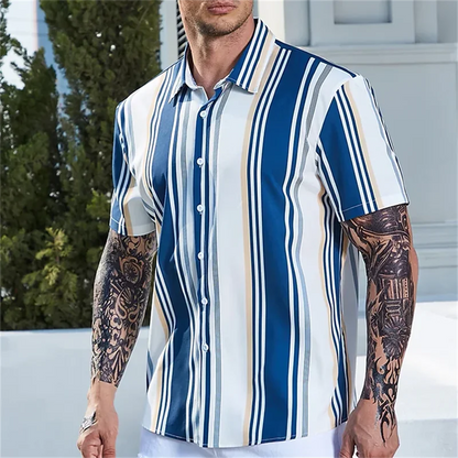 Printed Broadcloth Casual Shirt