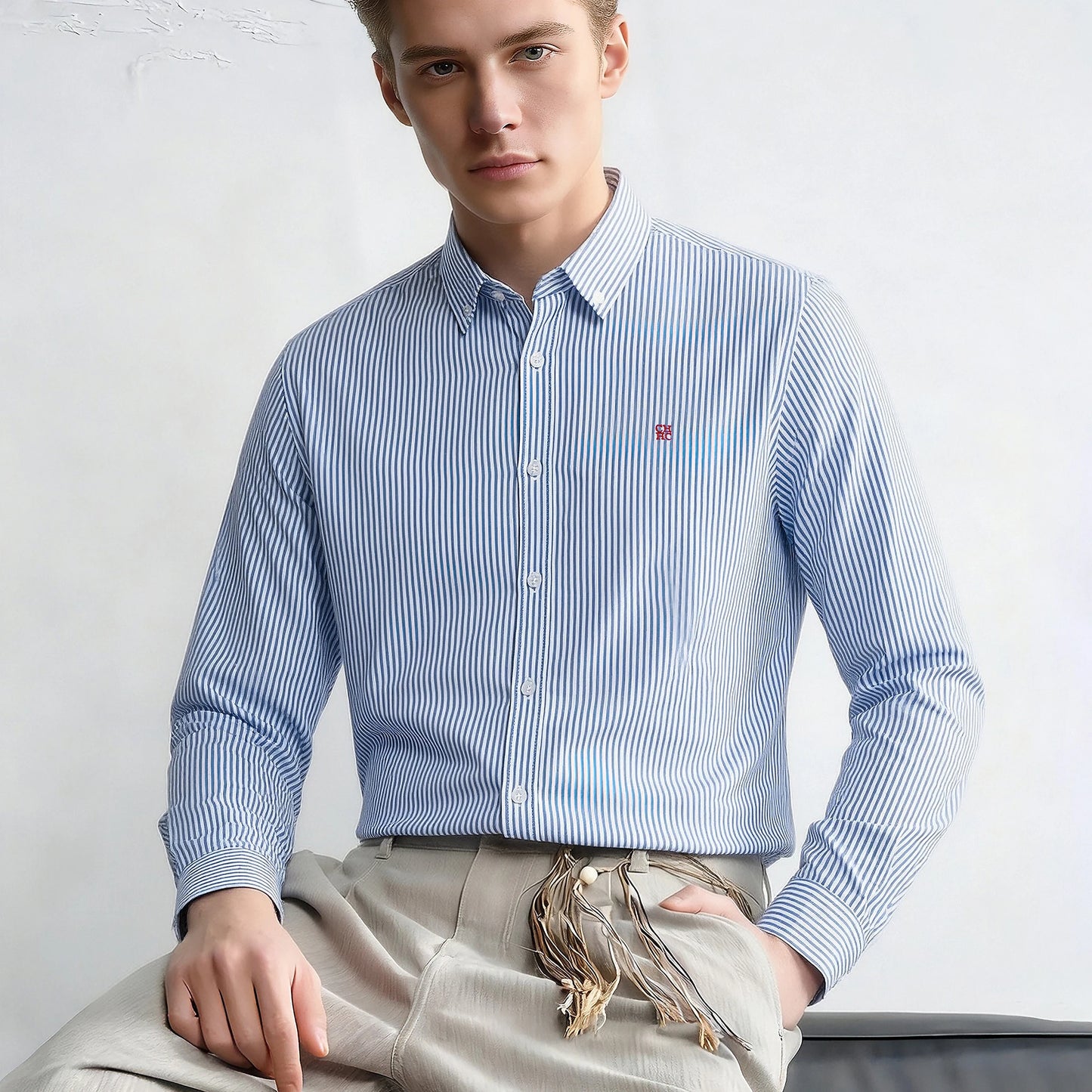 Classic Striped Casual Shirt
