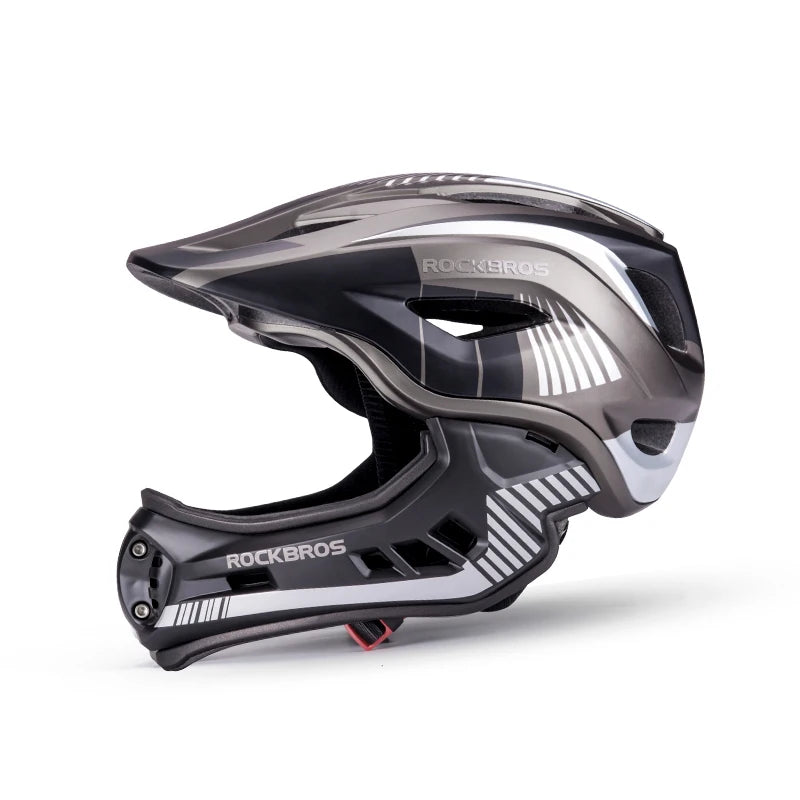 Detachable Full-Face Youth Bike Helmet