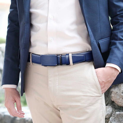 Metal Solid Black Business Strap