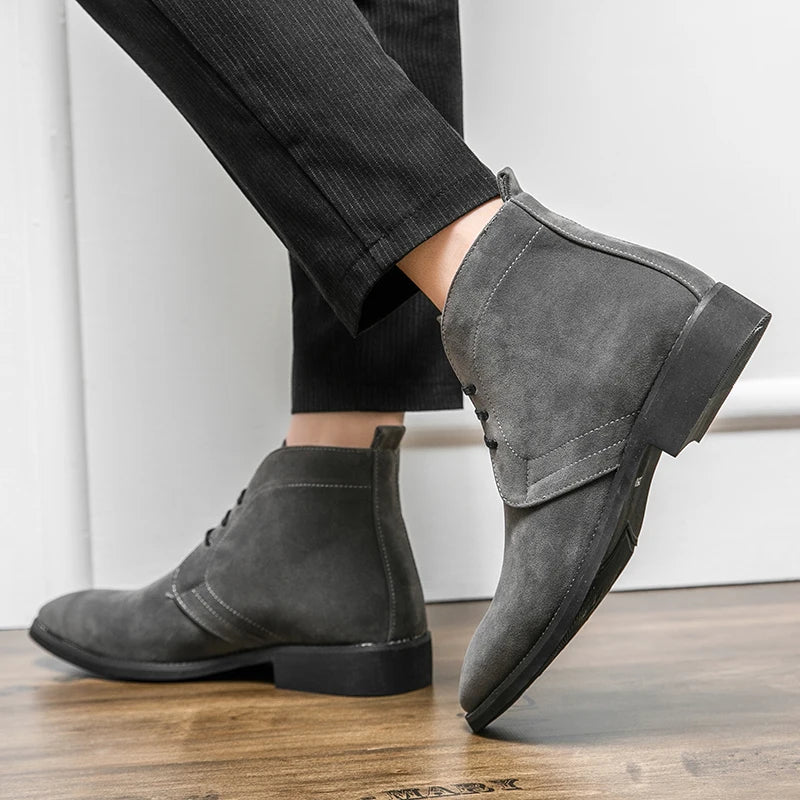 Formal Leather Chelsea Boots