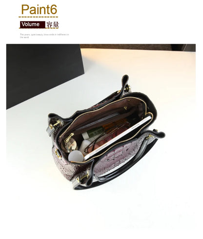 Cattle Split Simple Root Messenger Bags