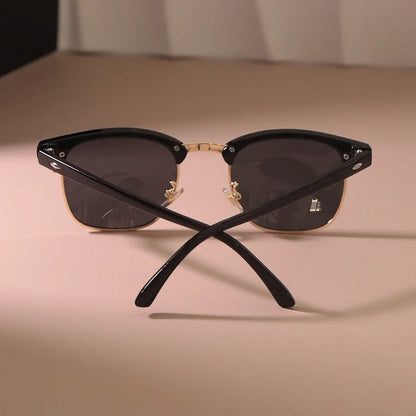 Retro Square Mirror Sunglasses