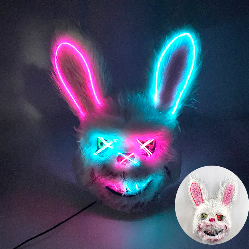 Glowing Bloody Animal Mask
