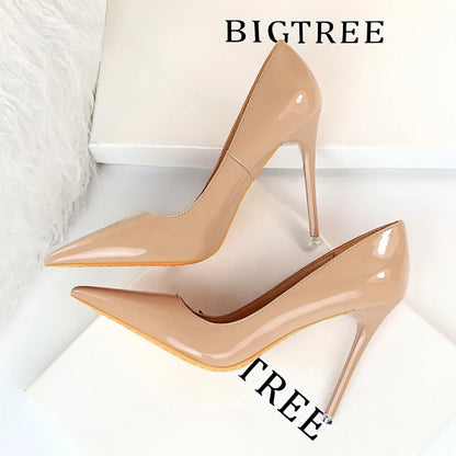 Pointed Stiletto Pumps