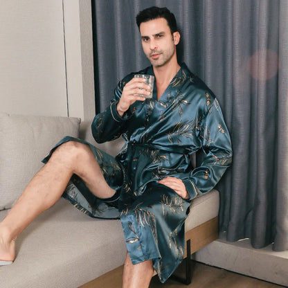 Oversized Silk Pajamas KJ7006