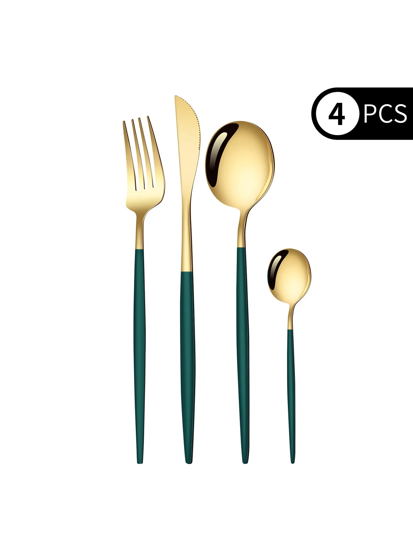 Metal Western Solid Piece Set
