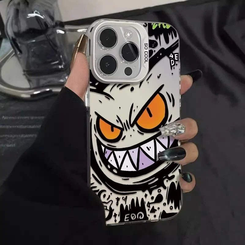 Pokémon Gengar Frosted Case for iPhone 17 Air | 17 Pro Max | 16 Pro Max | 16 Pro | 15 Pro Max | 15 Pro | 14 Plus | 14 Pro | 13 Pro | 12 Mini | 11 Pro Max