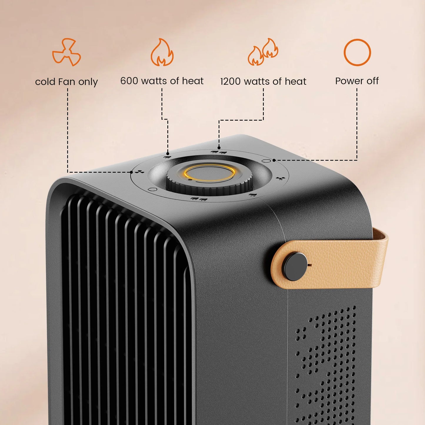 1200W Portable Electric Heater