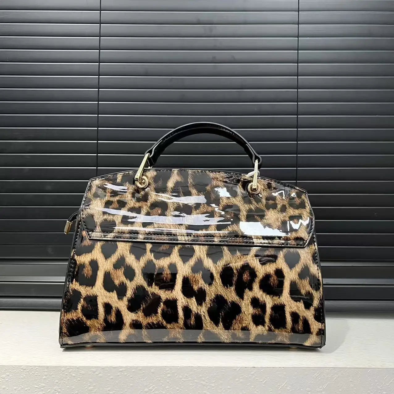 Leopard Print Tote Bag