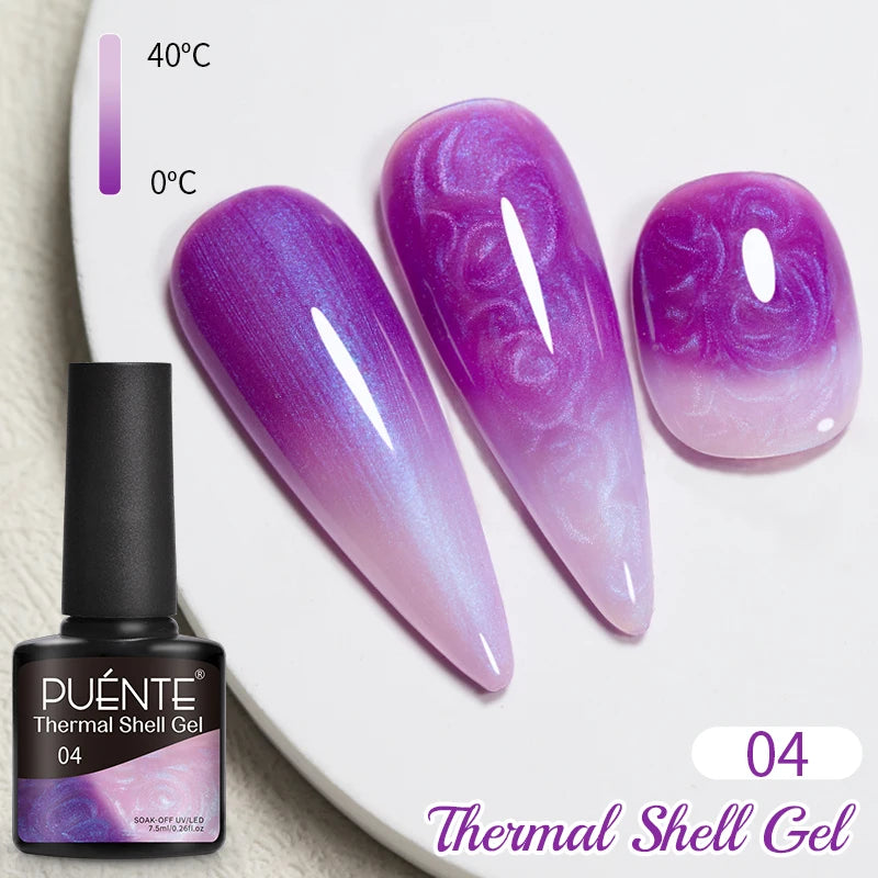 PUENTE Glitter Poly Nail Gel