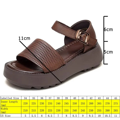 Leather Ankle Sandals